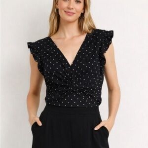 Rebecca Taylor V-neck top chic coquette girly spring feminine  office fairy